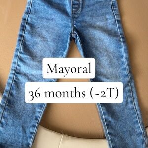 Mayoral Light Blue Denim Toddler Jeans